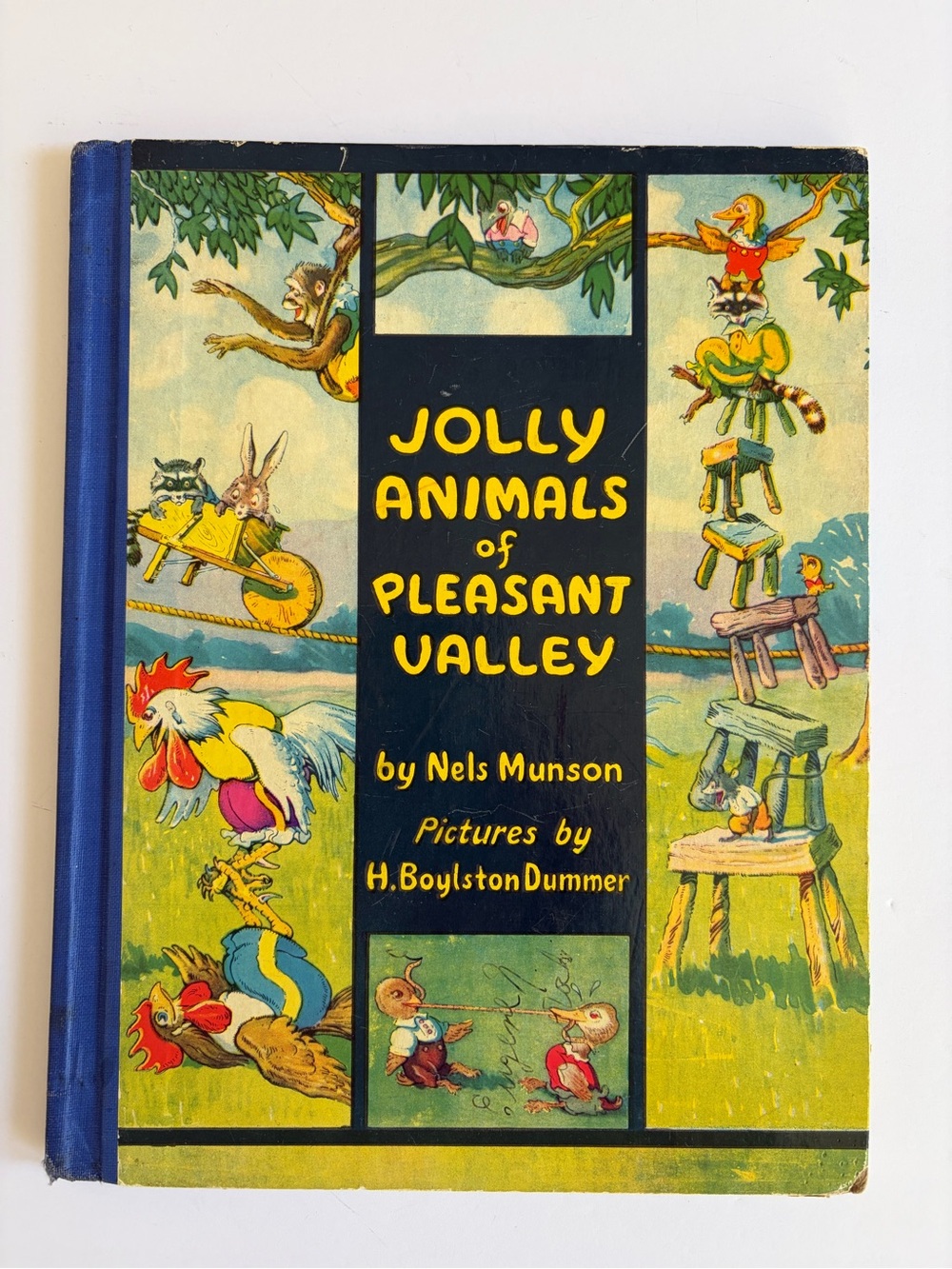 1938 Vintage Jolly Animals of Pleasant Valley Book